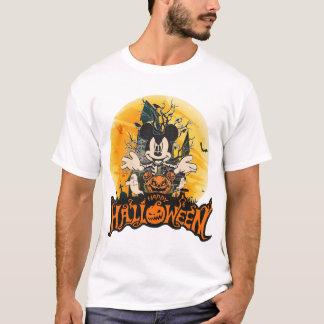 Cute Spooky Cartoon Halloween Design T-Shirt