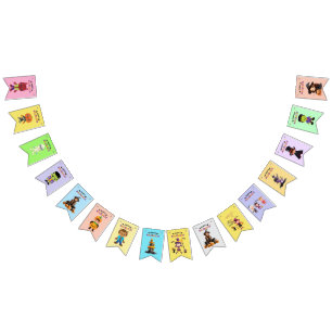Cute Spooky Costume Halloween Party For Kids Bunting