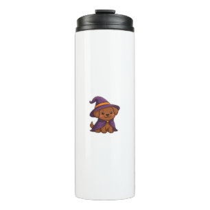 Cute Spooky Dog � Kawaii Halloween Puppy Classic T Thermal Tumbler