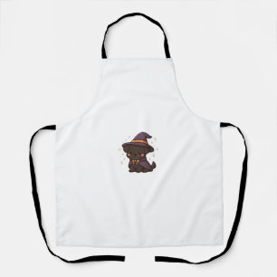 Cute Spooky Dog � Kawaii Halloween Puppy Oversized Apron