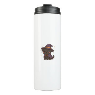 Cute Spooky Dog � Kawaii Halloween Puppy Oversized Thermal Tumbler