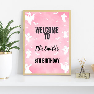 Cute Spooky Editable Party Poster