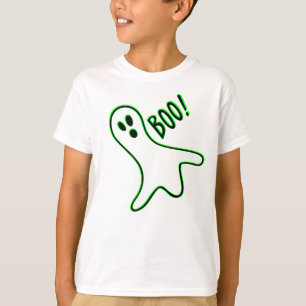 Cute Spooky Ghost Boys Halloween Trick or Treat T-Shirt