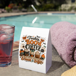 Cute Spooky Ghost Coffee Lover Halloween