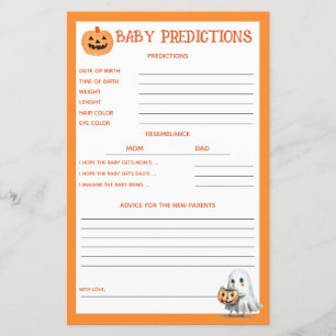 Cute& Spooky Halloween Baby Predictions and Advice