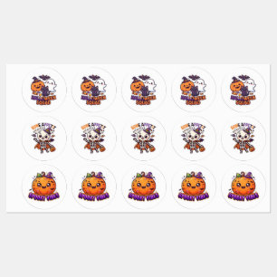 Cute & Spooky Halloween Sticker Collection