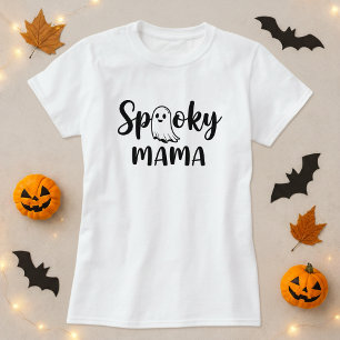 Cute Spooky Mama Halloween T-Shirt