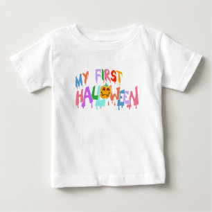 Cute Spooky My First Halloween Toddler Kid's Baby T-Shirt