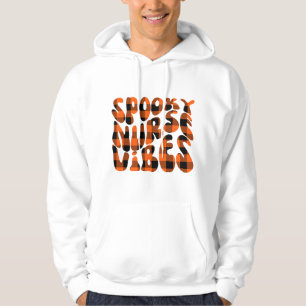 Cute Spooky Nurse Halloween Hoodie