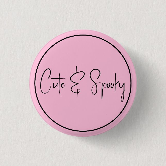 Cute & Spooky Pastel Goth 3 Cm Round Badge (Front)