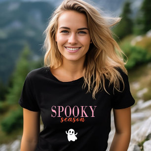 Cute Spooky Season Halloween Ghost T-Shirt