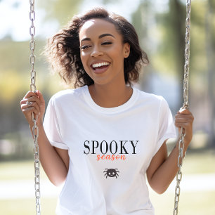 Cute Spooky Season Halloween Spider T-Shirt