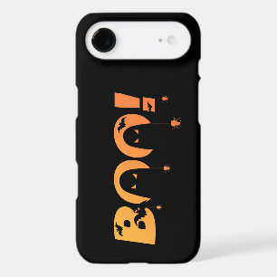 Cute Spooky Typography with Bats & Spiders