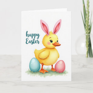Cute Spring Bird Celebration Card
