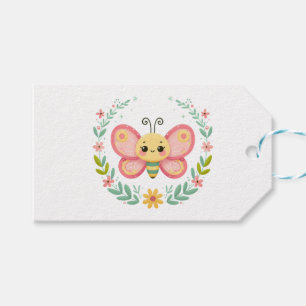 Cute, spring/butterfly  gift tags