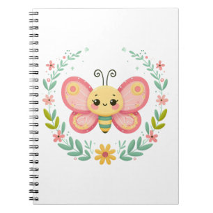 Cute, spring/butterfly notebook
