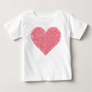 Cute Sprinkle Heart Baby Sprinkle T-Shirt