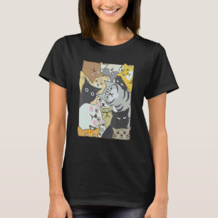 Cute Spying Cats Cat  Kittens Men Women Kids T-Shirt