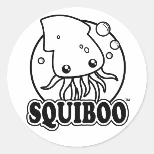 Cute Squid Sticker