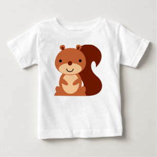 Cute Squirrel Baby Shirt