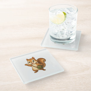 Cute Squirrel Coaster – Okojo and Friends