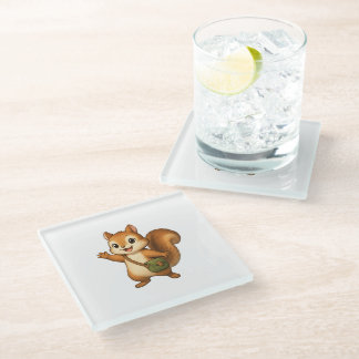 Cute Squirrel Coaster – Okojo and Friends