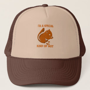 Cute Squirrel Design for Squirrel Lover Trucker Hat