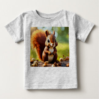 Cute Squirrel Edition Baby T-Shirt