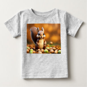 Cute Squirrel Edition Baby T-Shirt