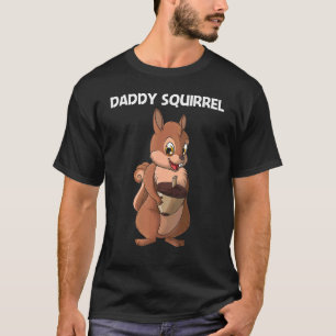 Cute Squirrel For Men Boys Squirrel   Forest Anima T-Shirt