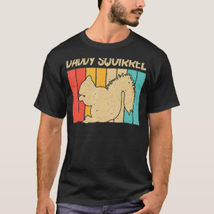 Cute Squirrel For Men Boys Squirrel Pet Rodent   T-Shirt