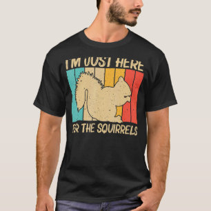 Cute Squirrel For Men Women Squirrel Pet Rodent   T-Shirt