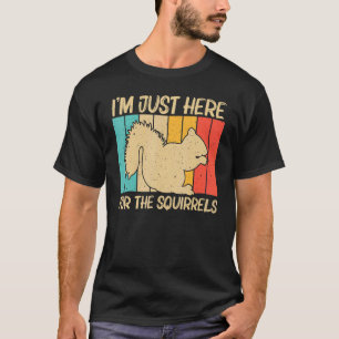 Cute Squirrel For Men Women Squirrel Pet Rodent   T-Shirt