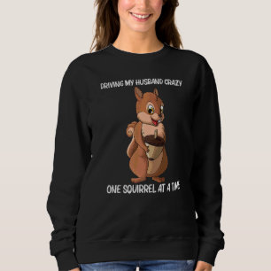 Cute Squirrel For Women Mum Squirrel  Forest Anima Sweatshirt