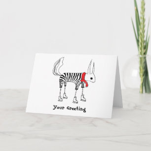 Cute Squirrel Greeting Card