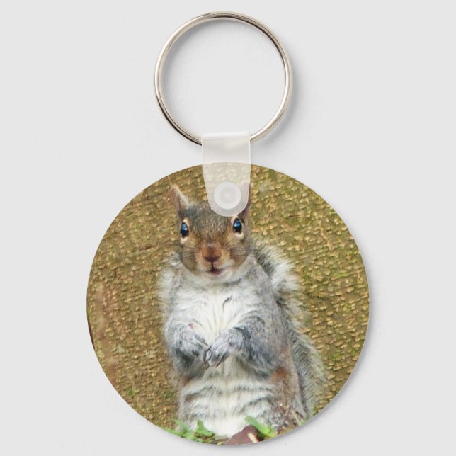 Cute Squirrel Key Ring (Front)