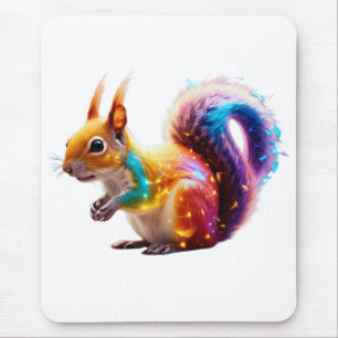 Cute Squirrel Mouse Pad