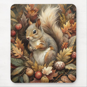 Cute Squirrel Mouse Pad