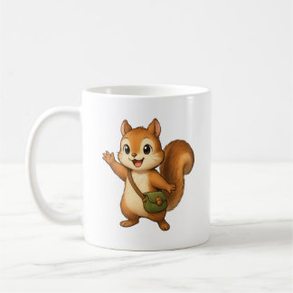 Cute Squirrel Mug – Okojo and Friends