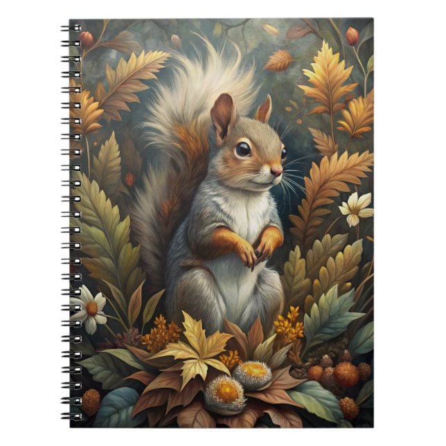 Cute Squirrel Notebook (Front)