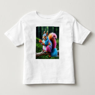 Cute Squirrel On The Branch-19274 Toddler T-Shirt