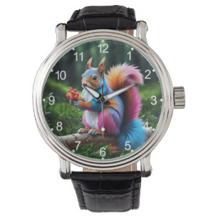 Cute Squirrel On The Branch-19274 Watch