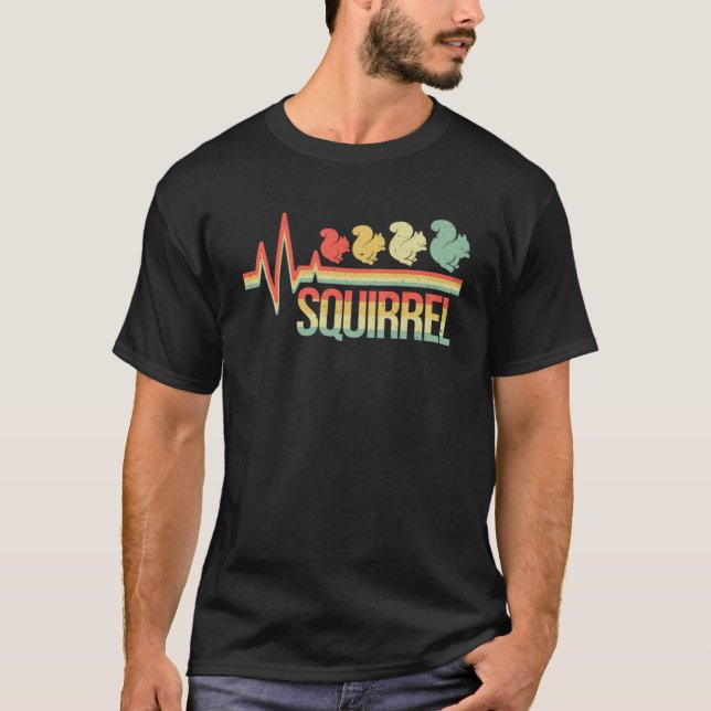 Cute Squirrel Rodent  Squirrels  5 T-Shirt (Front)
