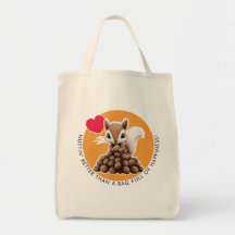Cute Squirrel Tote Bag