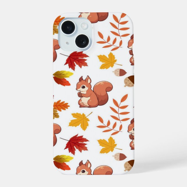 cute squirrels iPhone / iPad case (Back)