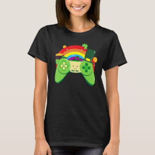 Cute St Patrick's Day Elements For Gamers T-Shirt