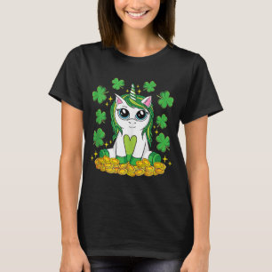 Cute St Patrick's Day Irish Unicorn Lepricorn Lepr T-Shirt