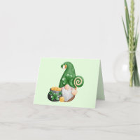 Cute St. Patrick's Day Lucky Gnome
