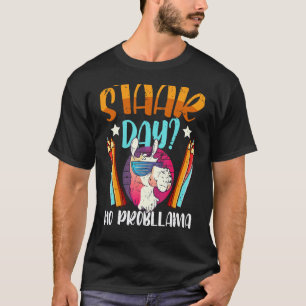 Cute Staar Day No Problem Llama Testing Test Day T-Shirt