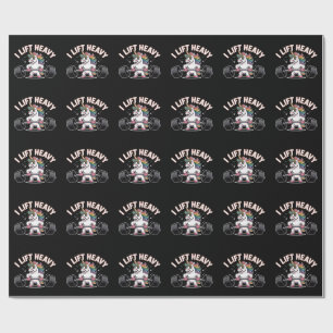 Cute Stacked Kawaii Cats – “Wow!! Hi” Wrapping Paper